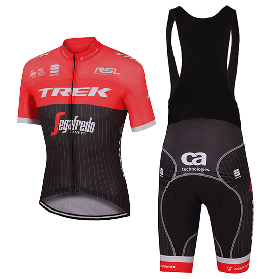 Abbigliamento Ciclismo Trek Segafredo 2017 verde e nero